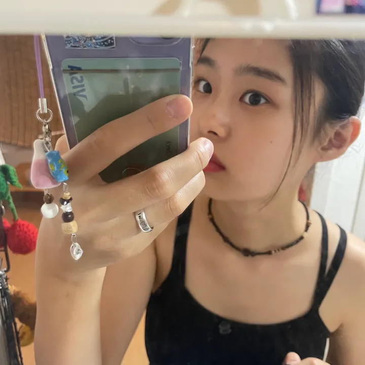 [디테일]보헤미안 오리엔탈 빈티지 유니크 나무 우드 비즈 목걸이 상세 이미지 14