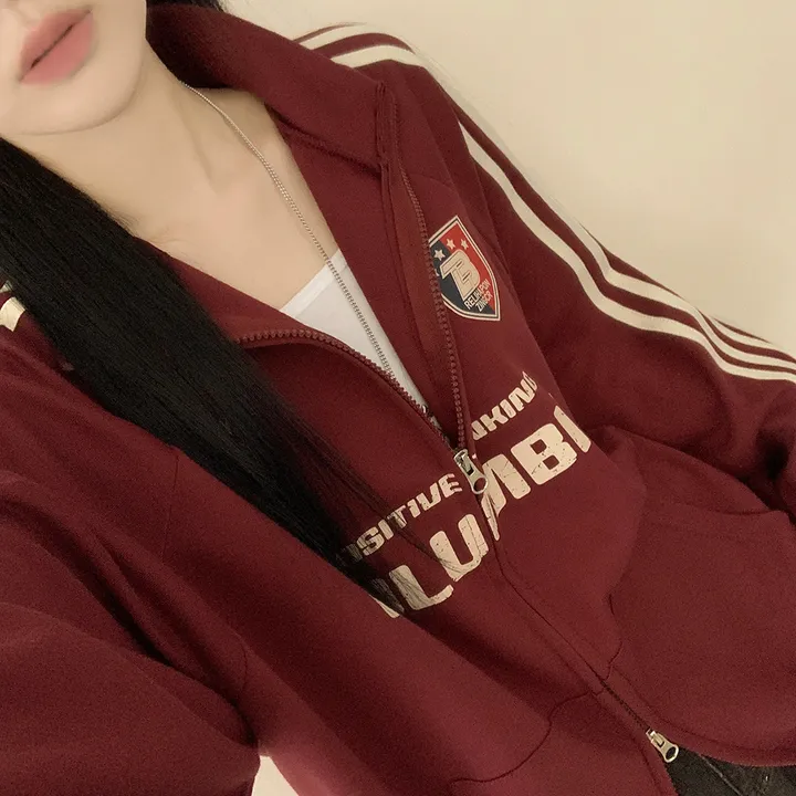 [간절기필수!] 오버핏 투웨이 힙블록코어 하이넥 배색 라인 나그랑 트랙 집업 스포티스파이스 축구유니폼 상세 이미지 7