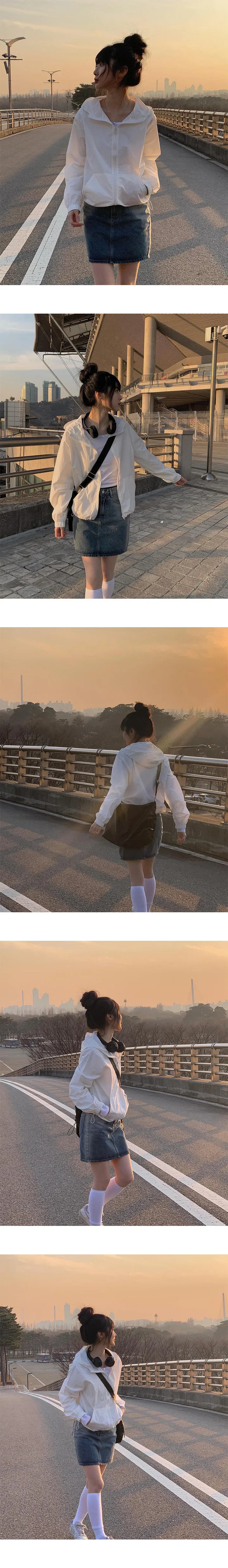 [기획/MD픽] 리쿨 나일론 후드 바람막이 (3color) 상세 이미지 15