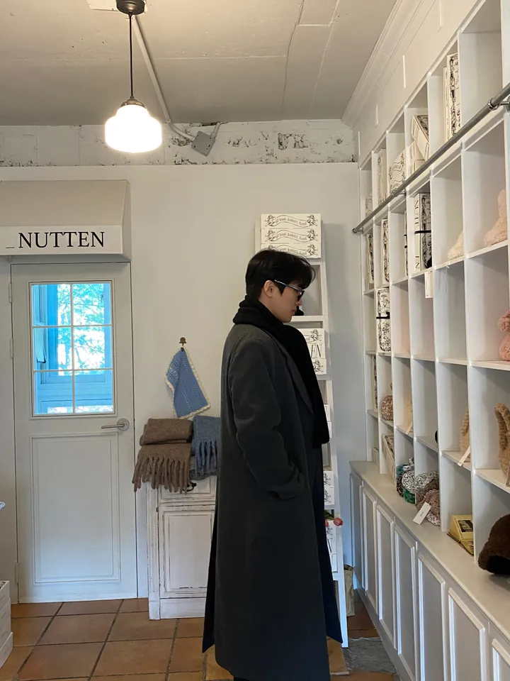 라이트 맥시 울 코트 상세 이미지 10