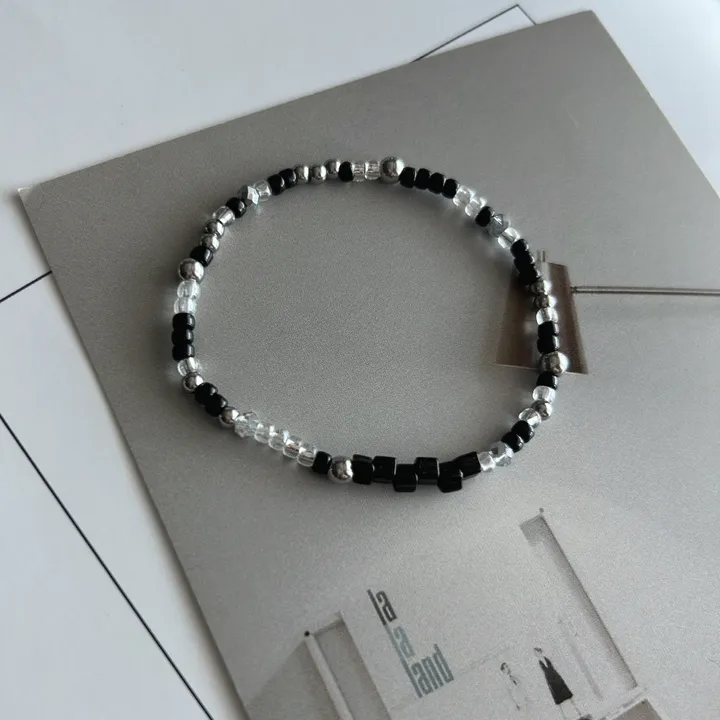 handmade] twinkle black bracelet 상세 이미지 9