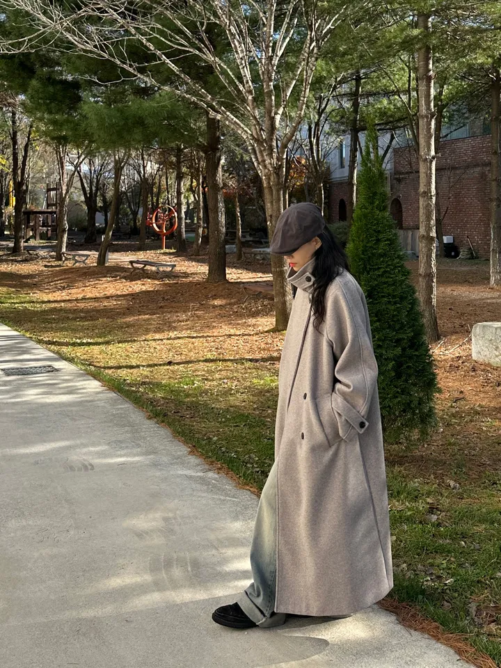 발마칸 롱 코트 상세 이미지 7