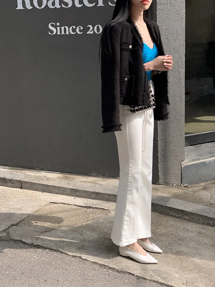 단독) 볼링레직기밴딩부츠컷 pants 💗2ver.숏/롱 (xs사이즈,숏기장 추가!) 상세 이미지 91