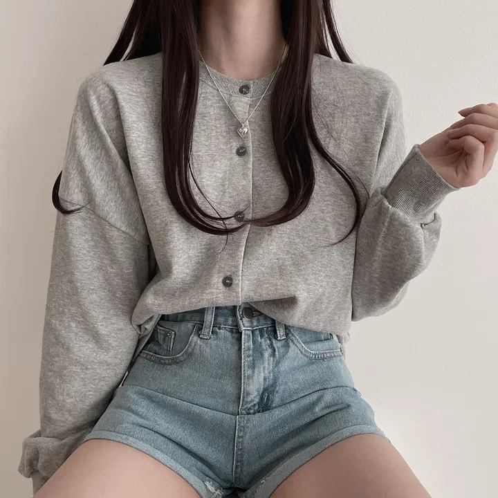 앤디라운드넥가디건 (4color) 상세 이미지 7