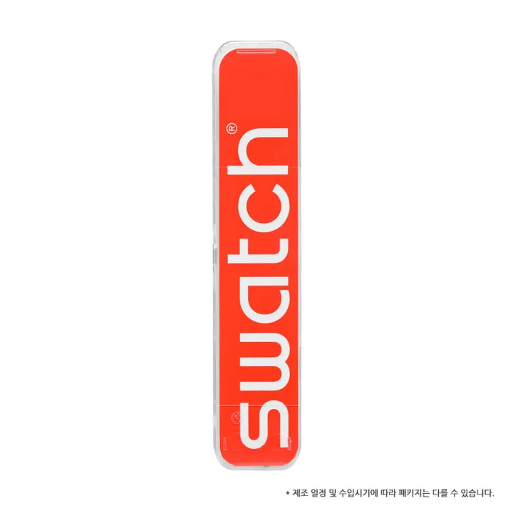 스와치 SYXS100 SKIN SKINNOIRIRON 공용 우레탄시계 상세 이미지 13