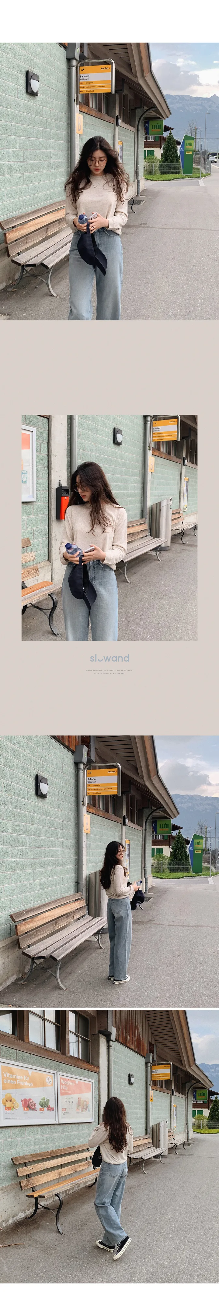 [💙후기최고!/여름1등데님] 투데이 썸머라이트 데님팬츠 (+기본/롱ver) - 4 size (SLOWMADE/자체제작/한여름/빈티지/와이드데님/유연함/연청/중청/진청) 상세 이미지 44
