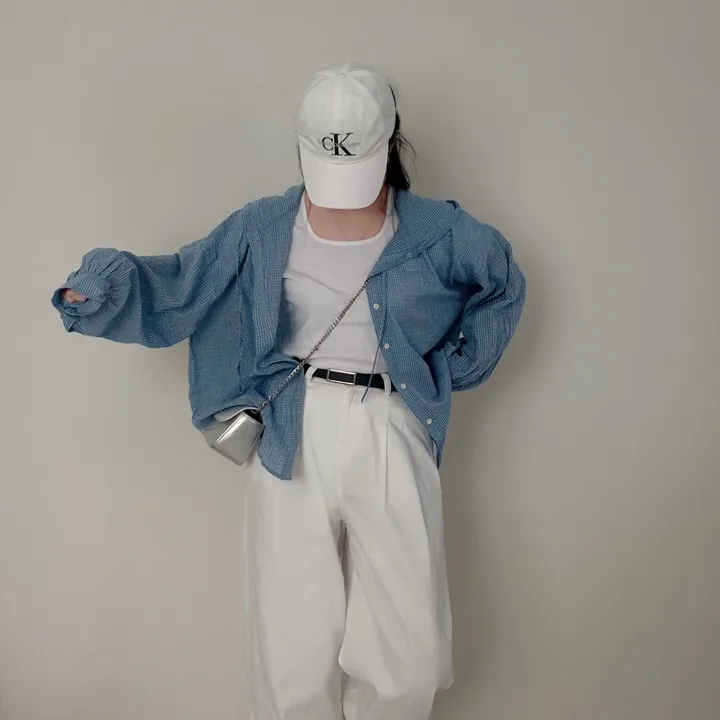 [팔말라핏/국내제작!]팔뚝살 부각없는, 라이프 베이직 스퀘어넥 루즈핏 반팔 티셔츠 상세 이미지 39