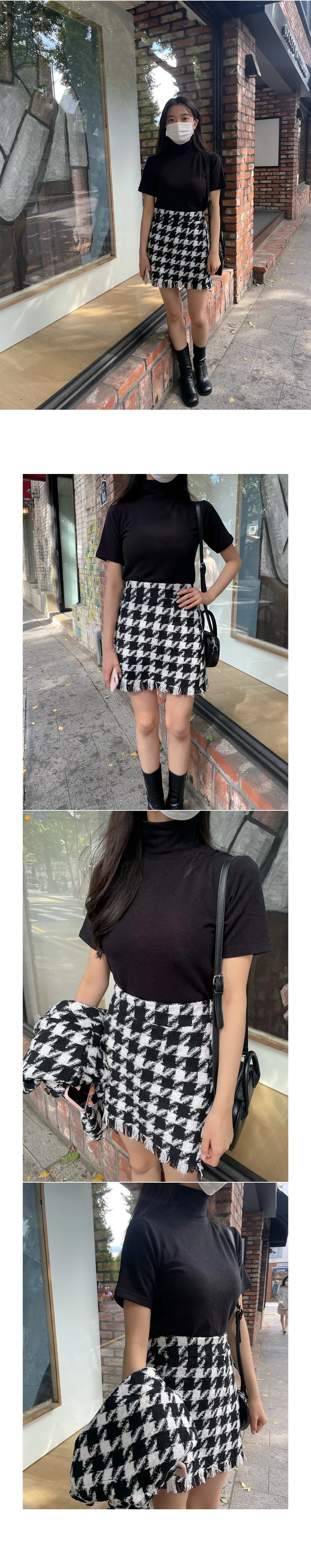 주문폭주[MADE] black pink tweed - set 상세 이미지 24
