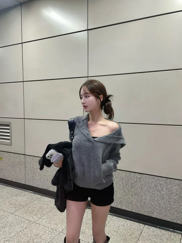 [무보정영상핏확인❤️‍🔥] 골반뽕 하이웨스트 카고숏pt 상세 이미지 22