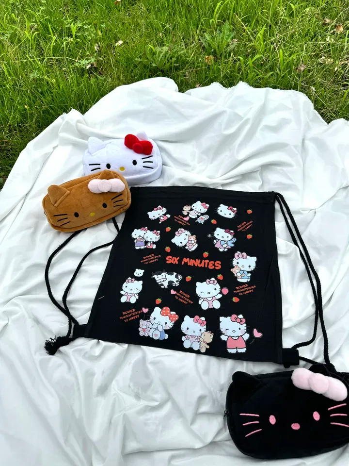 [정품]🍥퀄리티보장/키치스트링백팩4TYPE🍥키치 Y2K 컨버스 스트링 짐색 백팩 가방 보부상백 상세 이미지 16