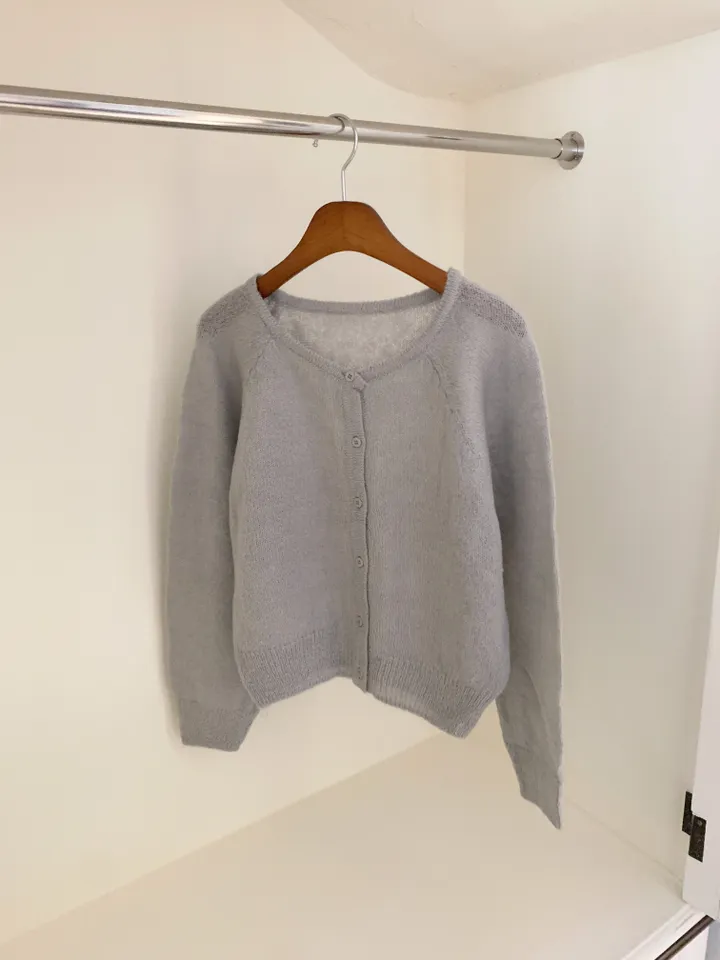 [보송/여리핏☁️] 바스 모헤어 가디건 (5color) 봄가디건/여름옷/데일리룩/데이트룩/벚꽃/나들이룩/핑크/니트/피크닉룩 상세 이미지 52