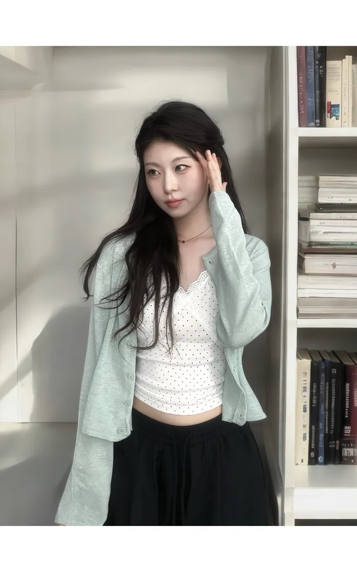 ☁️[한여름까지 쭈-욱]쿠쿠 린넨 가디건 9color 살안타템 실내용 여름아우터 상세 이미지 14