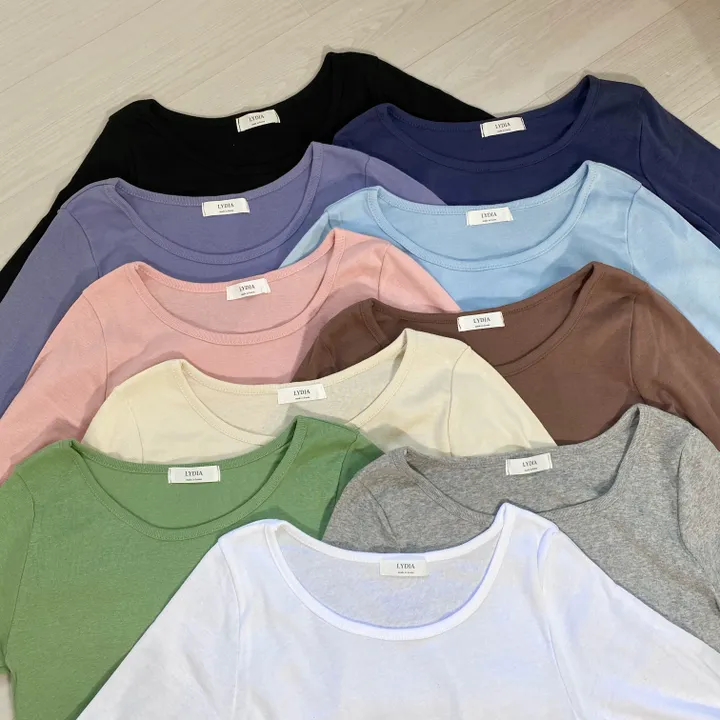 [누적 4천장 돌파] 쫀쫀여리핏/베이직 긴팔티 10colors 상세 이미지 3