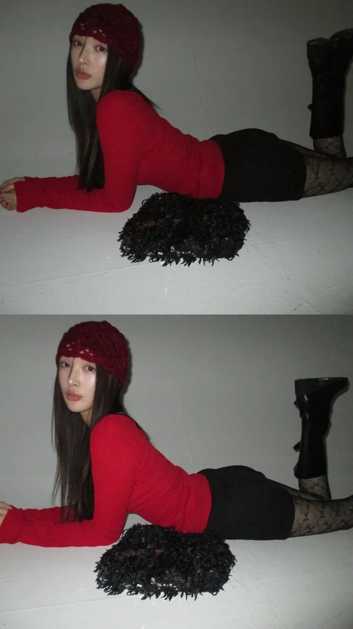 빅 플라워 코르셋 비니(5color) 상세 이미지 41