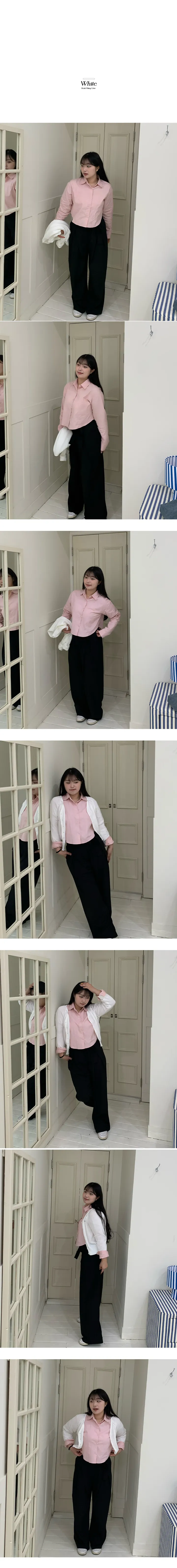 [봄추천템!] 베이직 팬던트 브이넥 나그랑 루즈핏 가디건 상세 이미지 9