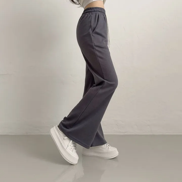 [말라핏!/숏,기본,롱] 다리 길어보이는, 세미 부츠컷 데일리 트레이닝 팬츠 슬림 라인 봄 가을 키작녀 바지 (6color) 상세 이미지 50