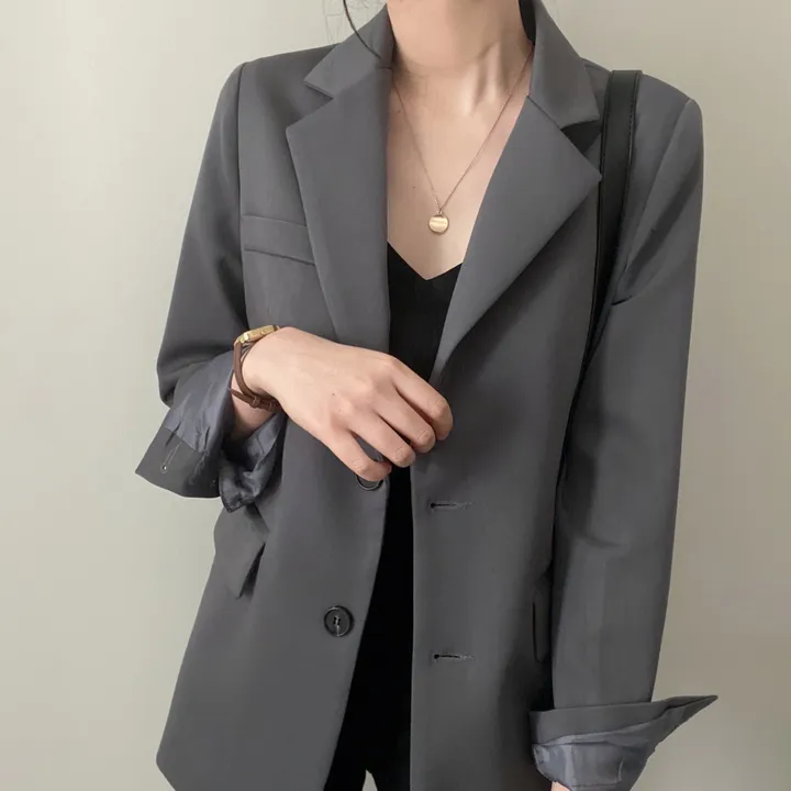 당일발송 (어깨패드없는 네추럴핏) 봄가을 소매트임 고퀄 베이직 자켓 상세 이미지 39