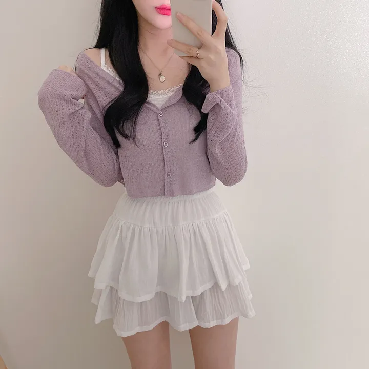 [인기상품] 토이 린넨 크롭 가디건 (4color) 상세 이미지 8