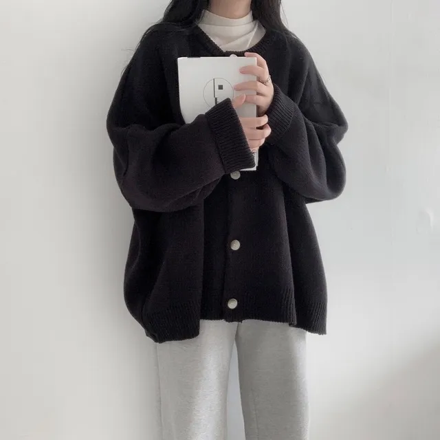 입는 순간 아방한 오버핏 니트 가디건 상세 이미지 18