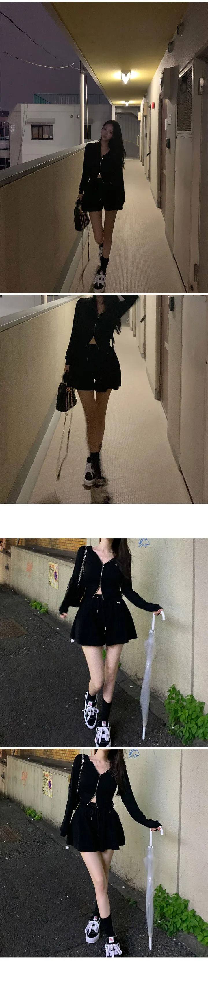 (2size)[여리보장/허얇핏] made 럽미 크롭 셔링 집업 상세 이미지 18