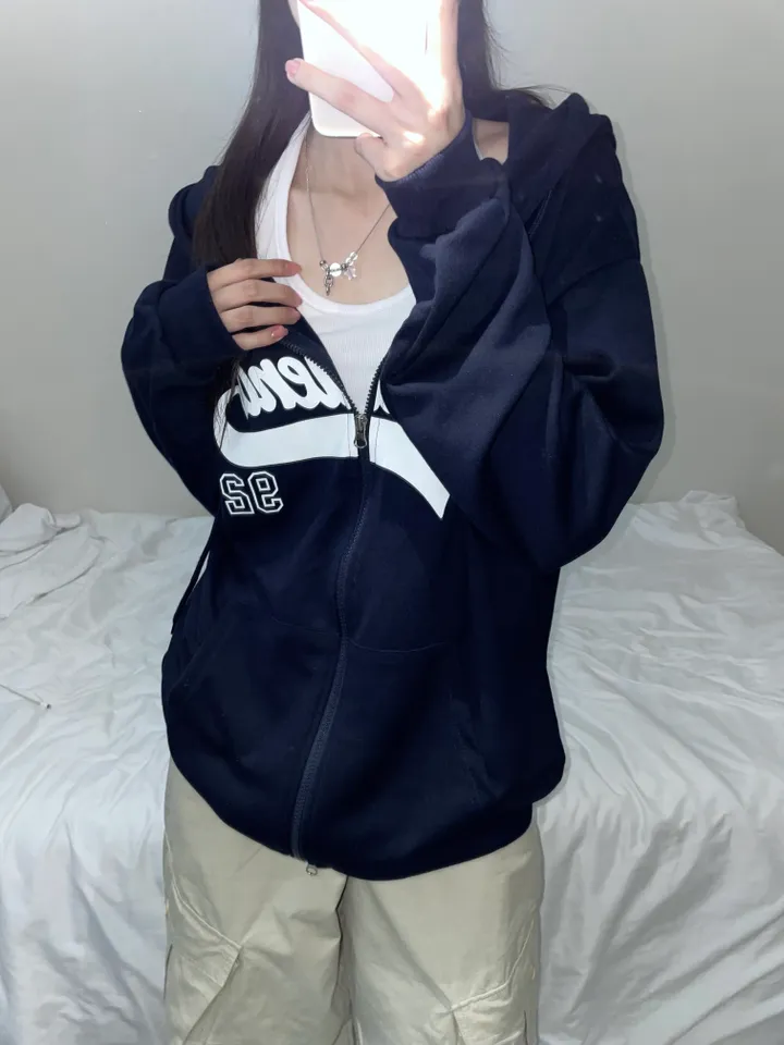 [unisex/쭈리] 디나 데일리 투웨이 오버핏 후드집업 (4color) 상세 이미지 14