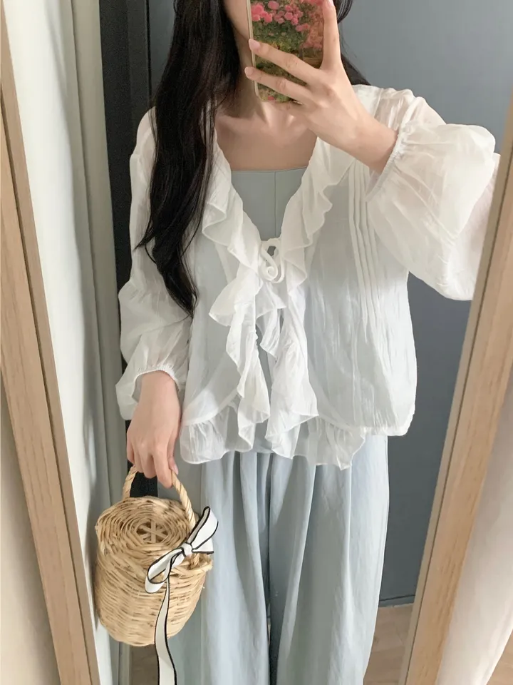 주아 린넨 뷔스티에 팬츠 세트 상세 이미지 36