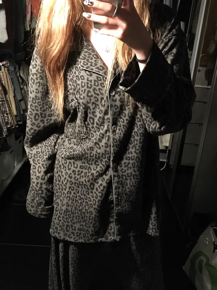 🖤모델 전컬러 소장🖤 호피 잠옷 세트 상세 이미지 9
