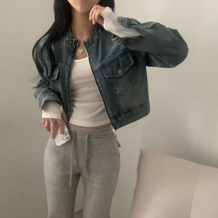 [간절기템!/여리핏🤍] 히피 셔링워머 크롭 긴팔, 이너티셔츠 - 4color 상세 이미지 24