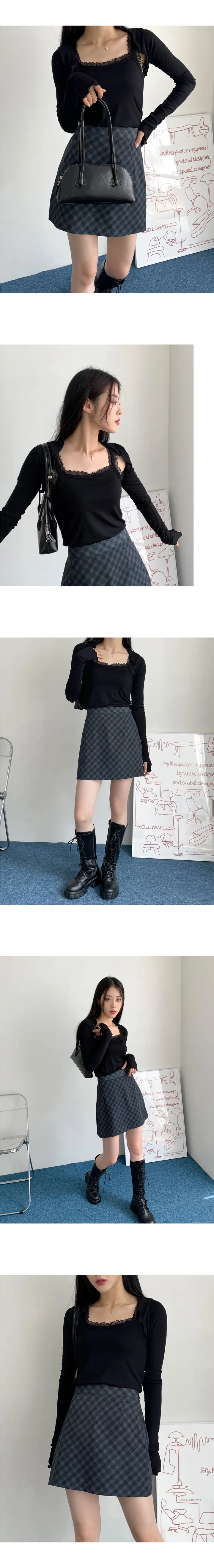 티브 물결 워머 볼레로 상세 이미지 7