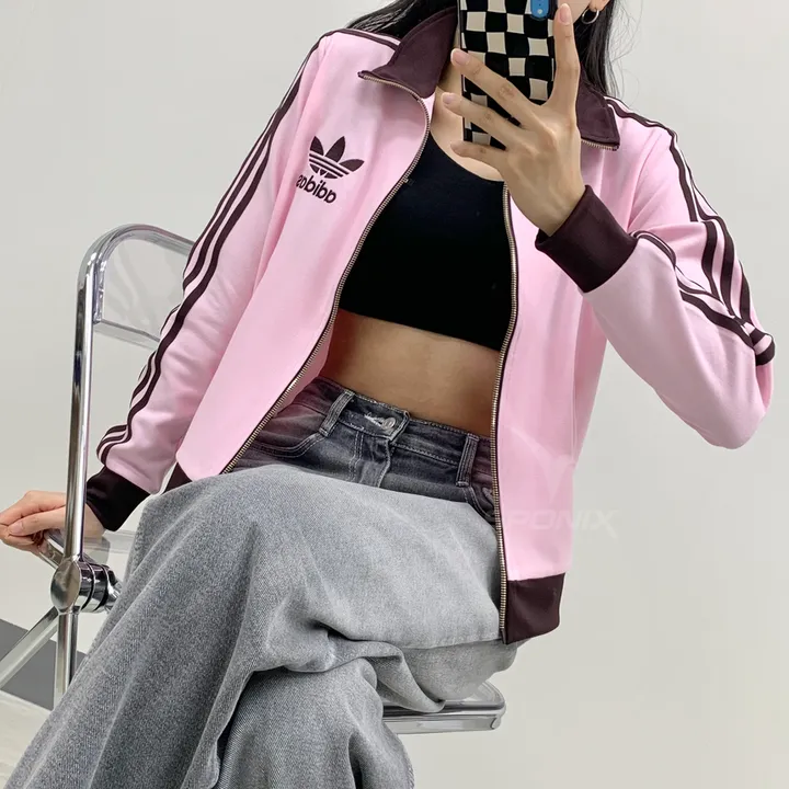 💗국내매장정품💗 아디다스 져지 베켄바우어 트랙탑 저지 여성 집업 핑크 블랙 블루 트레이닝복 자켓 가디건 상세 이미지 12