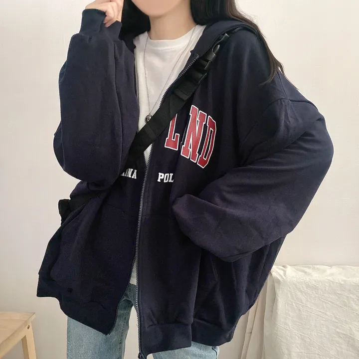 간절기*[넉넉/박시핏] 메리가을 박시 후드집업 4color 상세 이미지 15