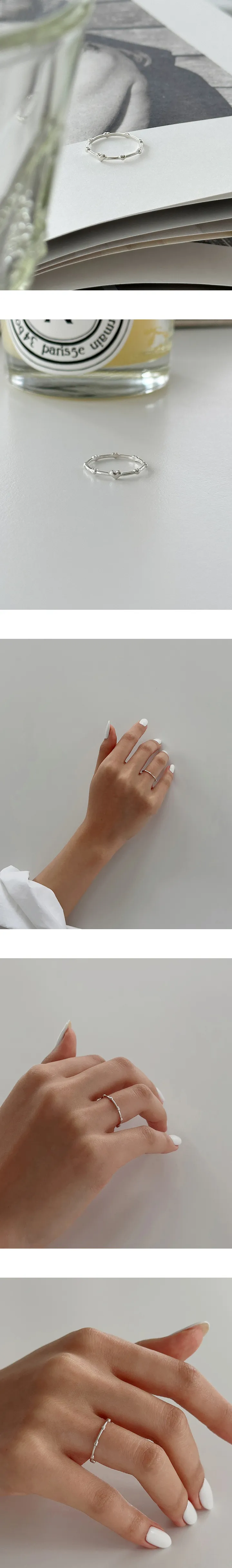 실버 925 베이직 기본 실반지 레이어드 포인트링 상세 이미지 63
