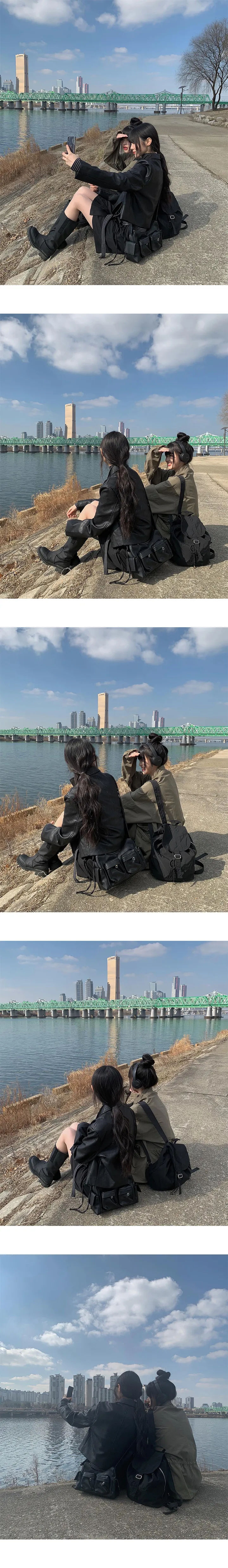 라콘 버클 미니 백팩 상세 이미지 7