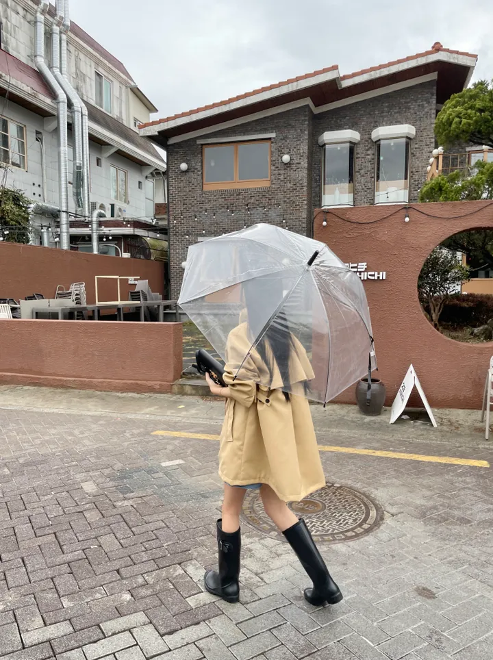 [하이퀄리티 얼굴소멸] 바로배송 뒷태존예핏 와이드 하프 하이넥 트렌치 코트 상세 이미지 19