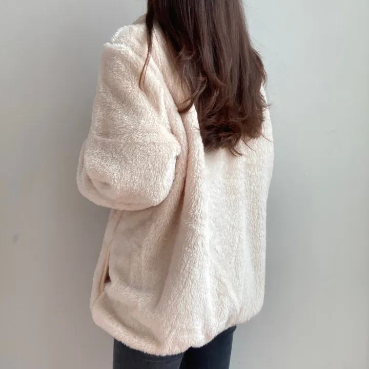 [L,XL~당일출고*/2개구매할인!] 양털 도톰 부드러운 후리스 집업 따뜻한 플리스 집업 (6color) 상세 이미지 21