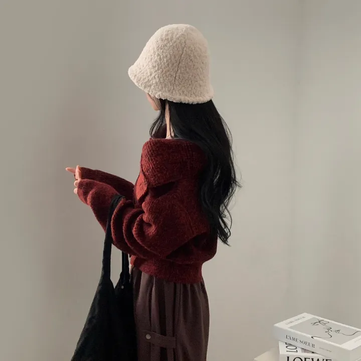 [투웨이✨/왕따뜻!] 베이 떡볶이 보카시 하이넥 니트 가디건 - 3color 상세 이미지 10