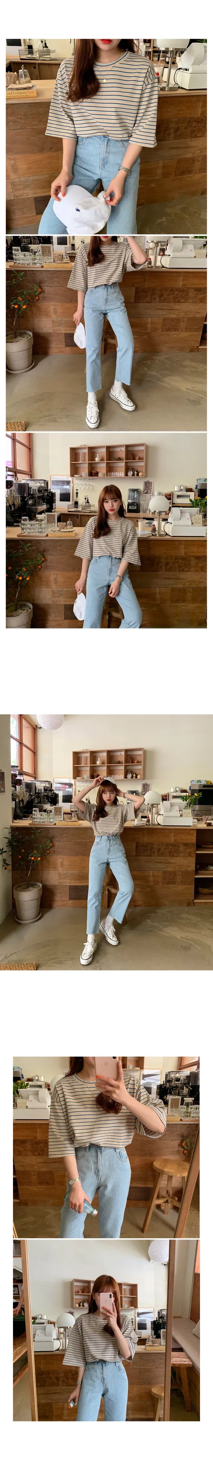 '당일발송'[landmade]인생핏키작녀썸머데님일자팬츠 (2color)'S-XL사이즈' 상세 이미지 59