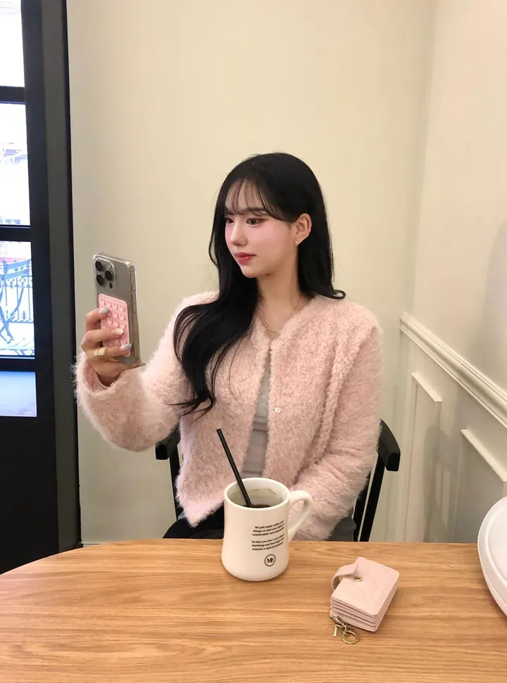 당일🚀[봄아우터/고퀄🤍] 퍼피 뽀글이 부클 퍼 가디건 2color 상세 이미지 25