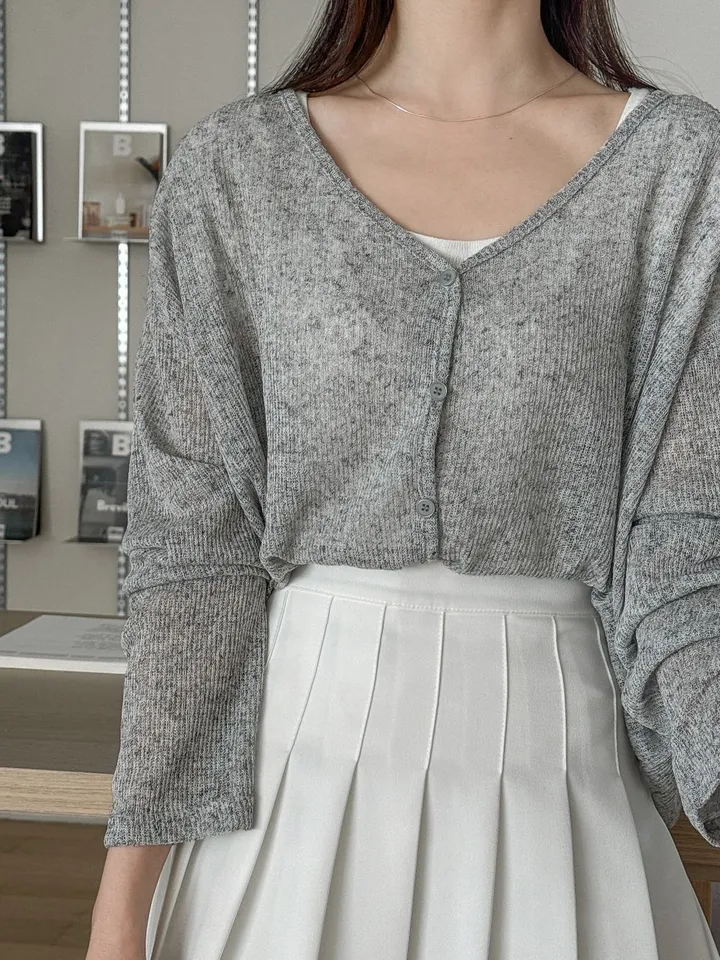 [66-110]💗2size💗빅사이즈 루즈핏 오버핏 - 쿠쿠 린넨 가디건 상세 이미지 18