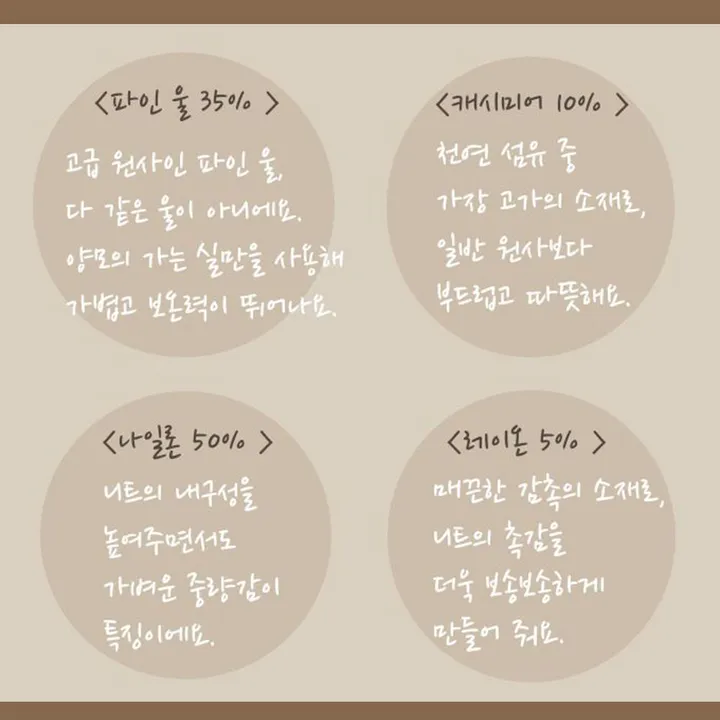 [역대누적1위][엄마소장/MD기획] 리얼 울 캐시미어 베이직 가디건 / 가벼운 울 라운드넥 단추 가디건 / 숏 니트 기본 긴팔 가디건 상세 이미지 4