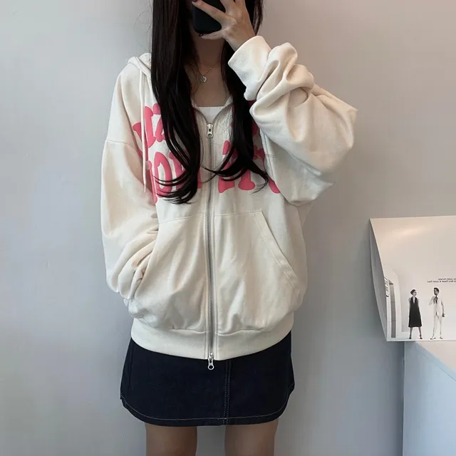 [기모ver.추가/특가할인중] 교복템강추 보호본능핏~  데일리 캐주얼 투웨이 발포 레터링 후드집업 상세 이미지 52