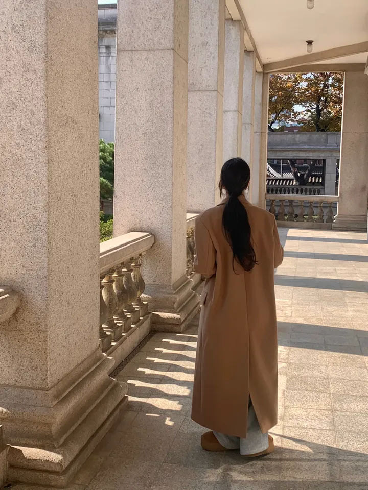 *브랜드퀄[기획/내수] 루비 더블 울 롱코트-2col 상세 이미지 20