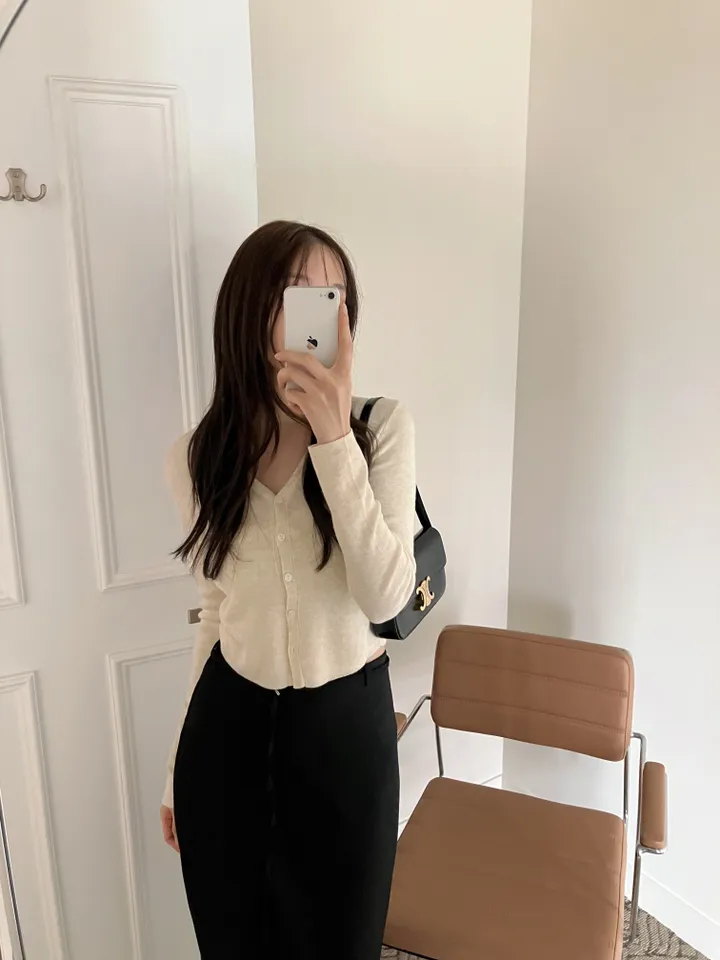 [만족후기/여리한핏]로수 셔링 나시 가디건 set(2컬러) 상세 이미지 12