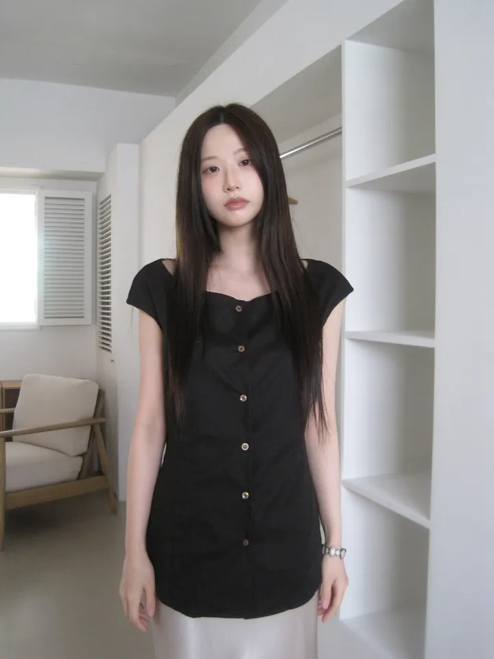 미니 스커트 모델 착용 이미지-S1L39