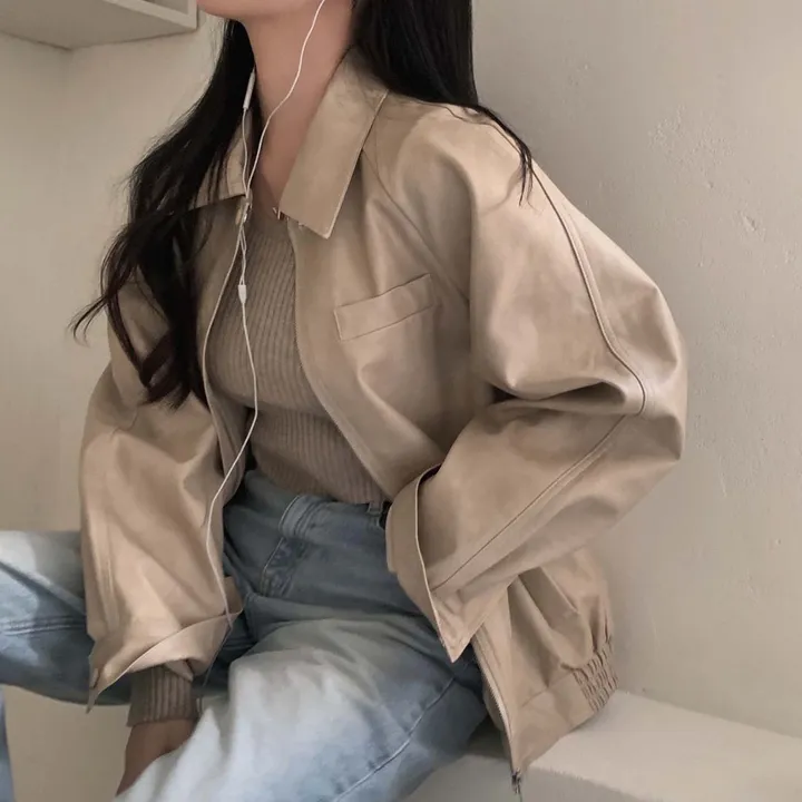 [고퀄리티] 자체제작 #크치Made 매트 이프온리 스프링 나그랑 레더 자켓 - jk 상세 이미지 80