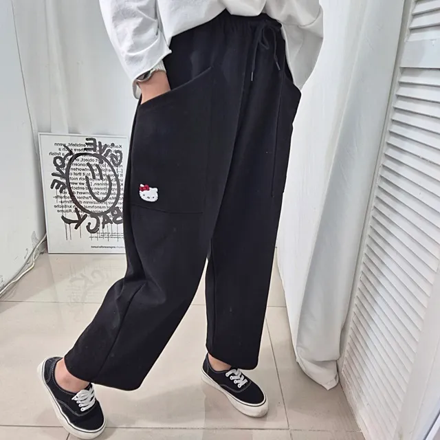 [~99SIZE]캐릭 자수 밴딩배기팬츠 상세 이미지 41