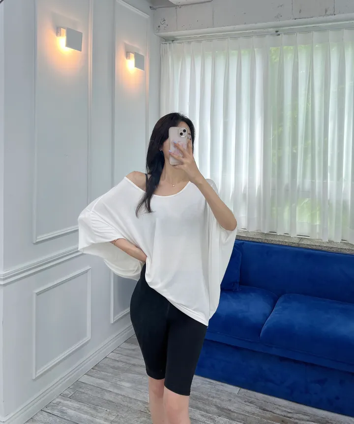 5부 스판 바이커 팬츠 상세 이미지 32
