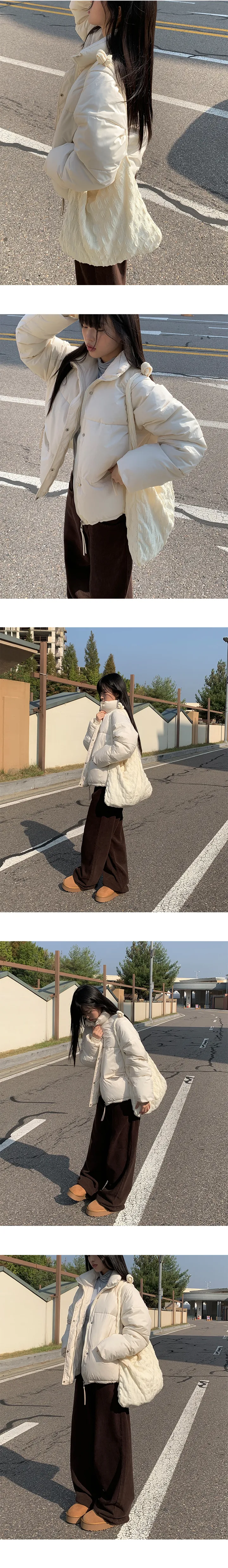 [웰론100%] 네드 푸퍼 오버핏 숏 패딩 (3color) 상세 이미지 16