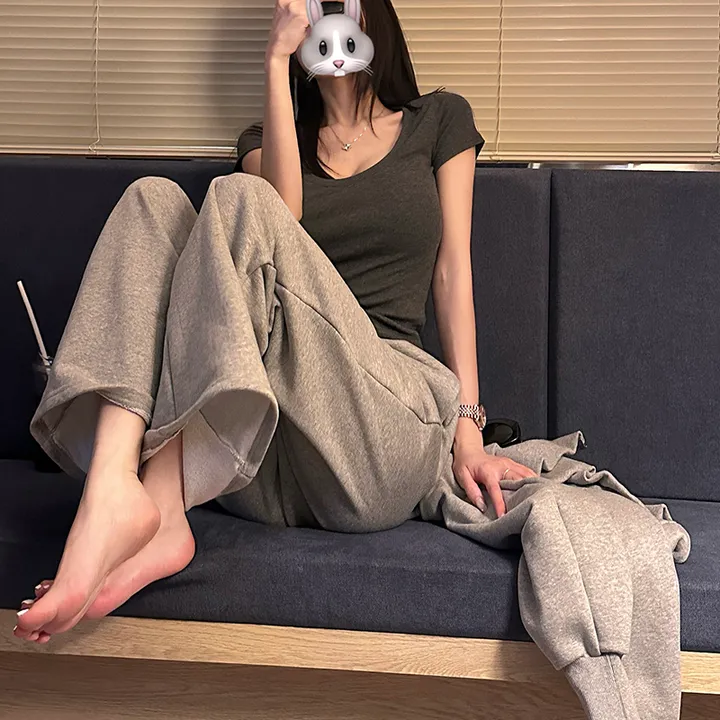 *DM폭주*[MADE][말라핏보장/인생템] 여리말라 유넥 골지 반팔티 유넥반팔 여리핏반팔 기본반팔 상세 이미지 16
