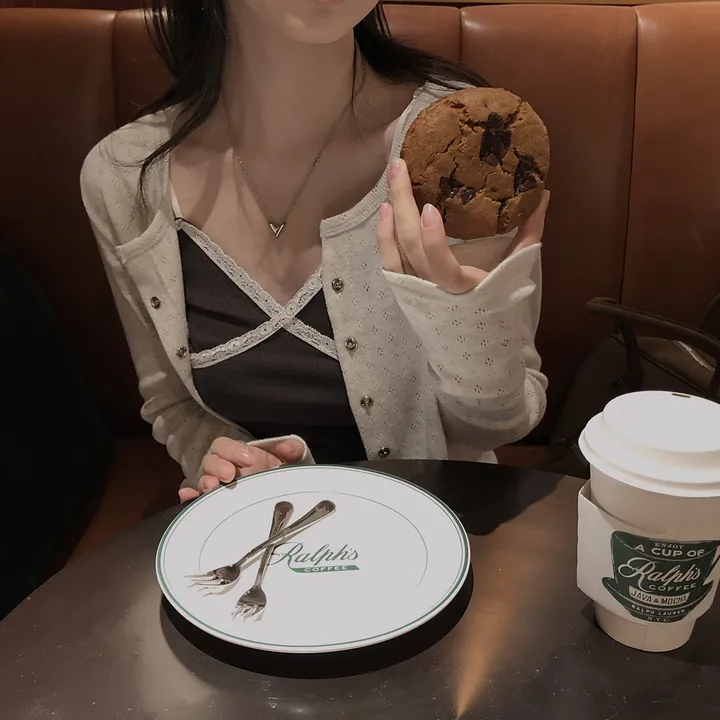 [✨주문폭주✨] 자체제작 크치made 애플 펀칭 아일렛 긴팔 가디건 - cd 상세 이미지 119